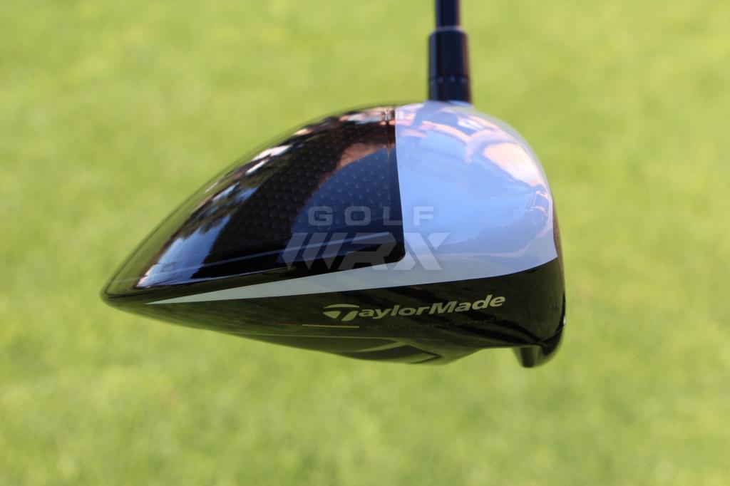 Because of its lack of moveable weights, the sole of the M2 driver is slightly more aerodynamic than the M1.