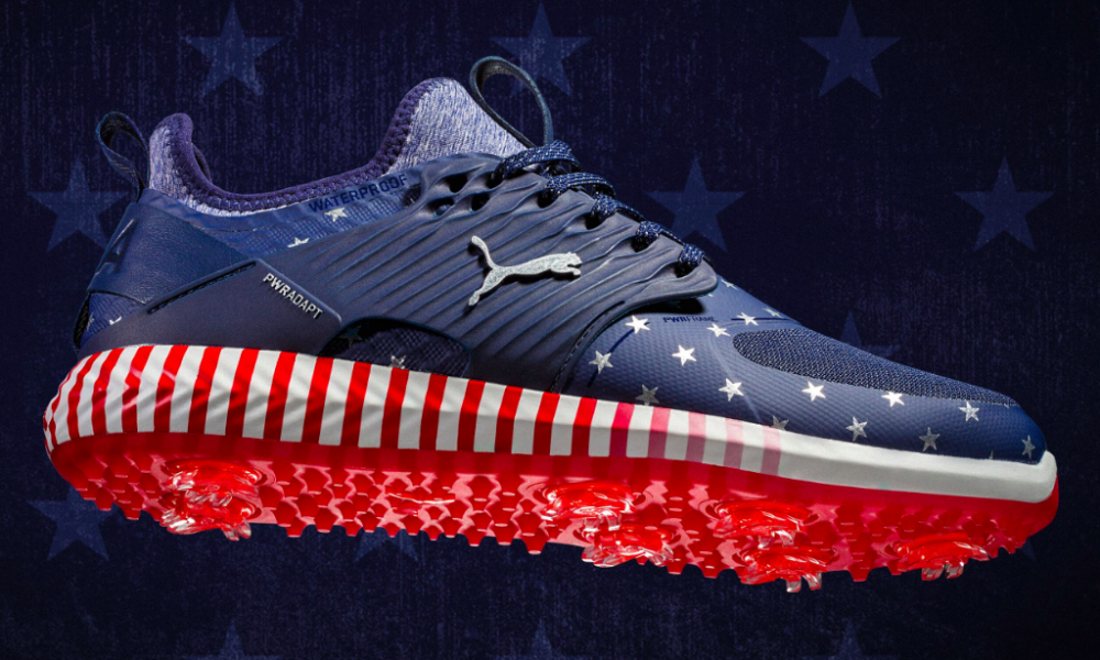 rickie fowlers own puma ignite presidents cup 2017 golf shoes