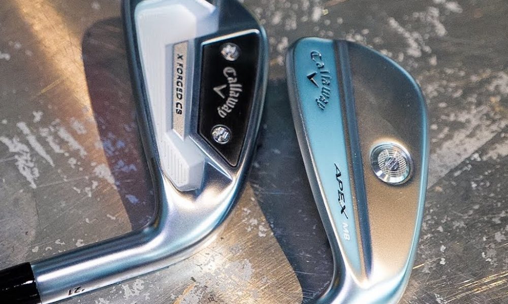 TXG: 2021 Callaway X-Forged CB & Apex MB irons // Custom-fitted 