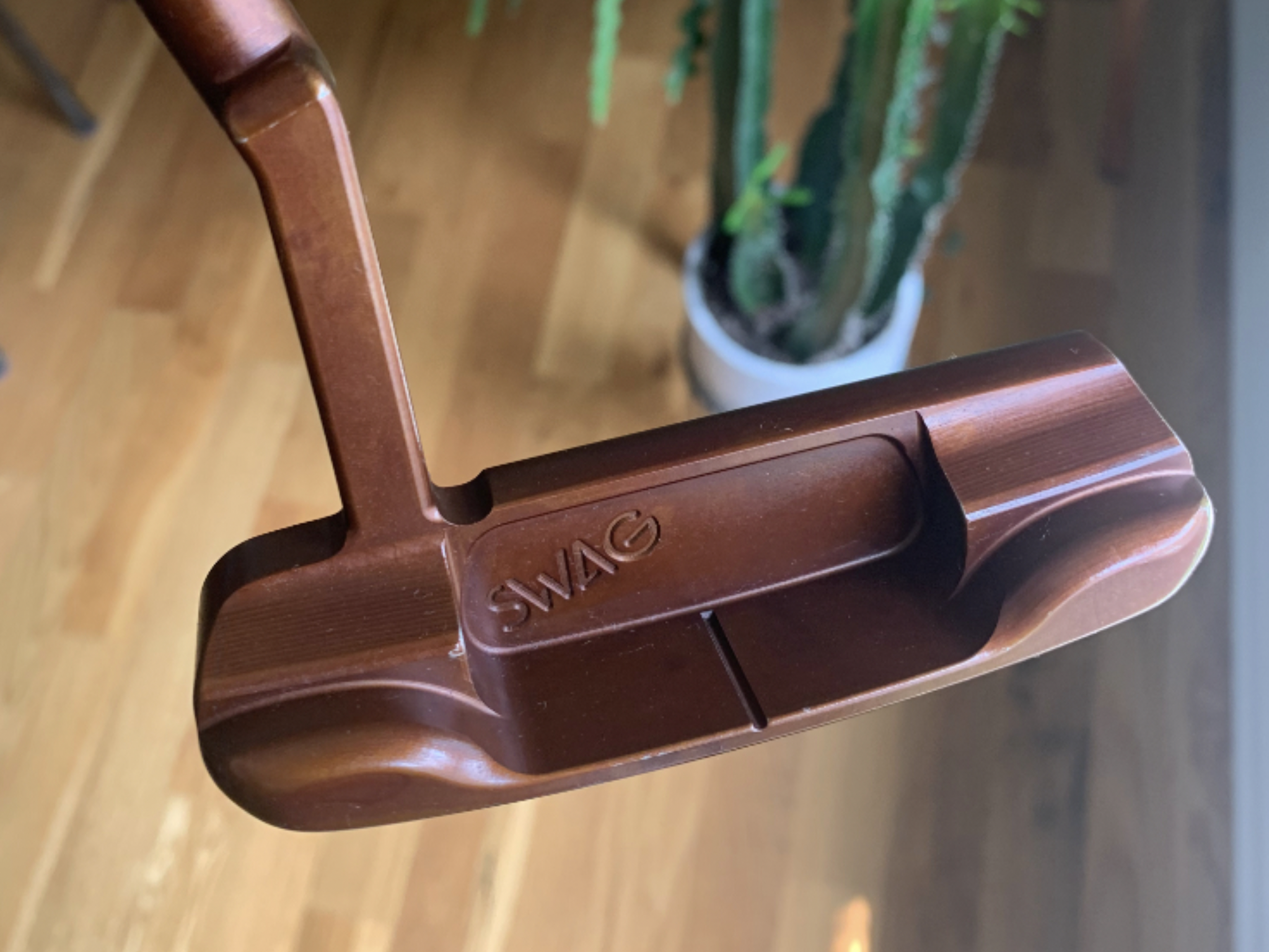 The Golf Garage - Refinished the beautiful @swaggolfco Raw One In our  Rusted finish complete to match the LV headcover and Grip! @golf_mafia is  going to be the envy on the green! #